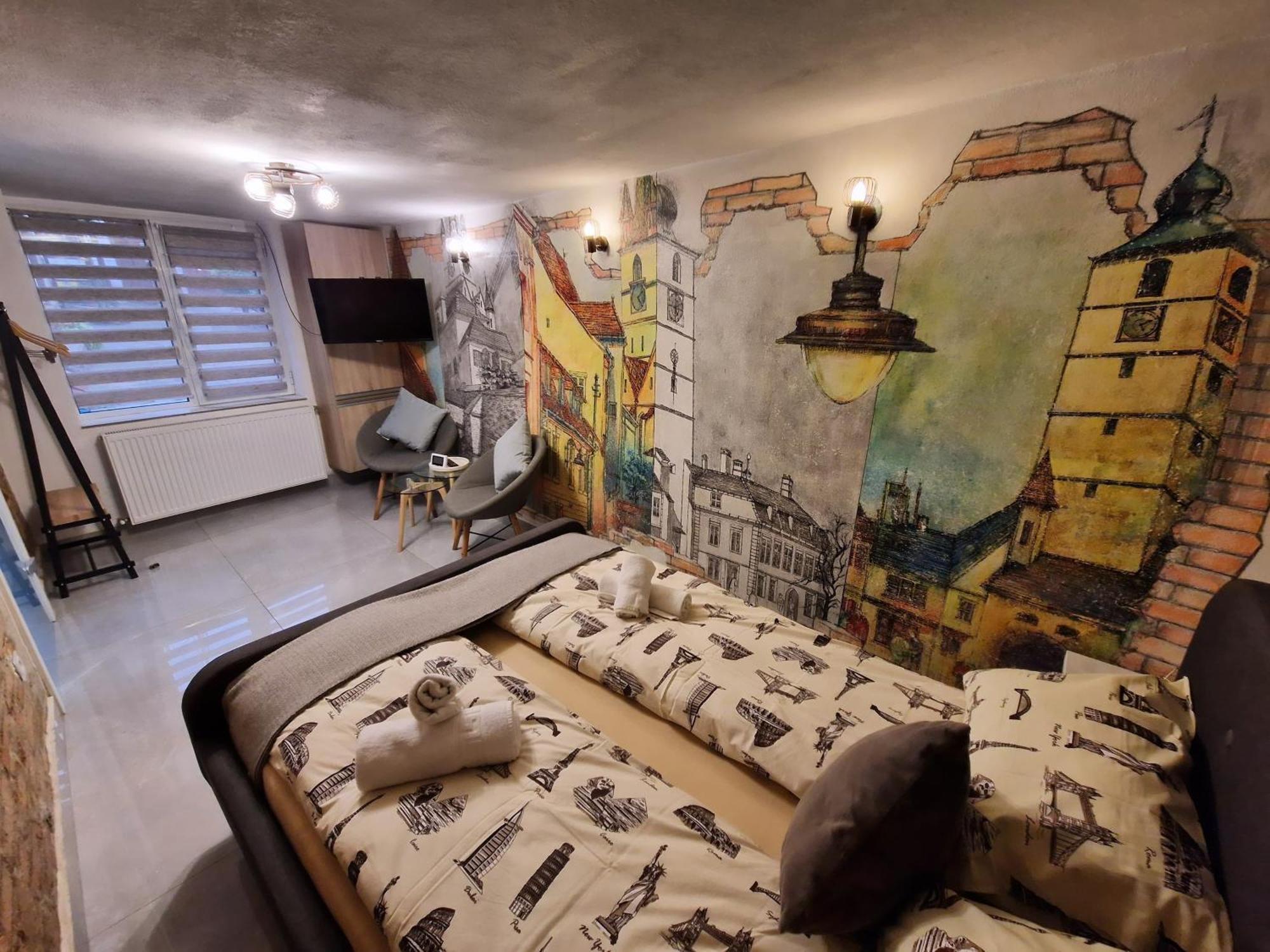 Old Town Studio Apartment Hermannstadt Exterior foto